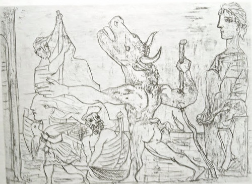 Pablo picasso gravure - -,