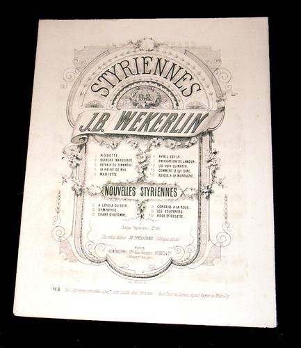 Chant automne styrienne - chant, d'automne