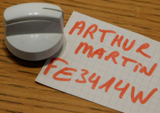 41mm ARTHUR MARTIN electrolux FE3414W BOUTON de gaz plaque feux FOUR CUISINIERE