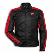 Veste En Cuir Pour Homme Originale Ducati Company C4 2.0 9810941