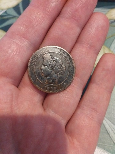 Cérès centimes 1896 a - 10,