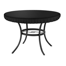 Housse de table ronde avec cordon de serrage pour ajustement sécurisé pour tab