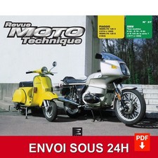 RMT 37 Piaggio Vespa PX125X/PX125E BMW R60/R75/R80/R100 Revue Moto Technique CD