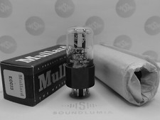 1x Mullard ECC33 6SN7 Brown