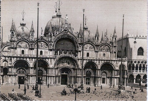 Carte postale italie venise - postale, italie,