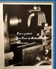 THE LATHE LE TOUR MECANIQUE PAUL STRAND photo document clipping
