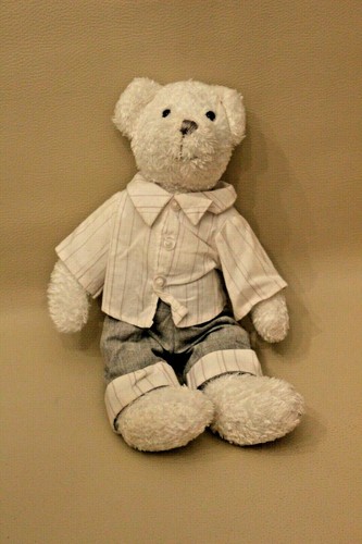 Peluche doudou ours blanc