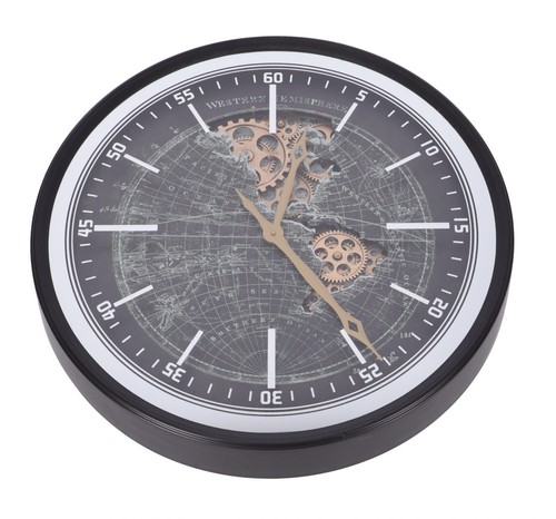 Horloge murale style - en,