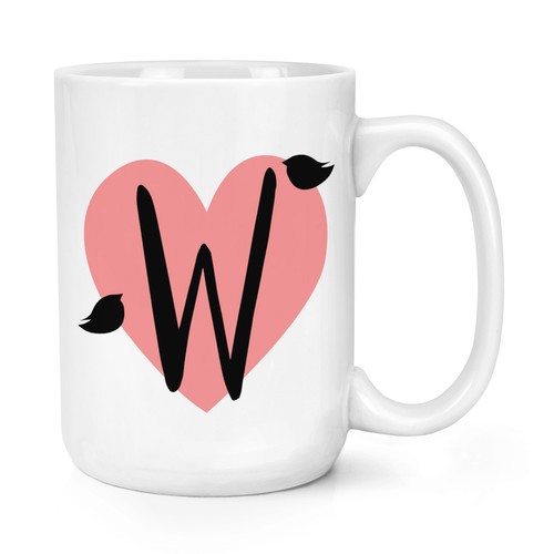 Lettre coeur alphabet - lettre, tasse