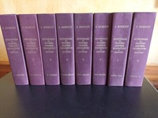 BENEZIT DICTIONNAIRE DES PEINTRES SCULPTEURS DESSINATEURS & GRAVEURS 8 VOL 1966