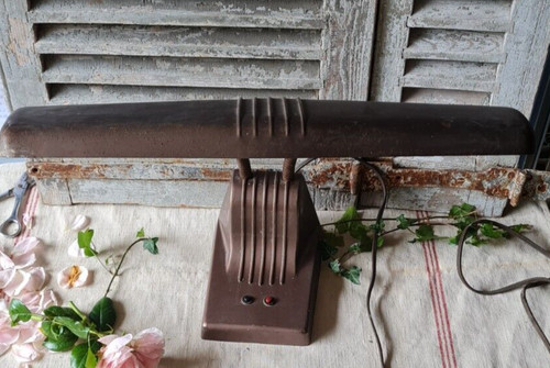 Ancienne grande lampe - ancienne, de