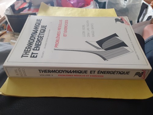 Thermodynamique - , et