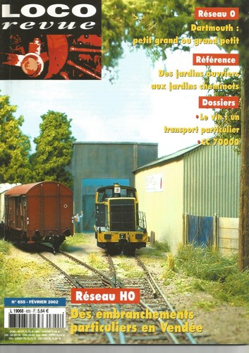 Loco revue 655 dartmouth - n°655, /