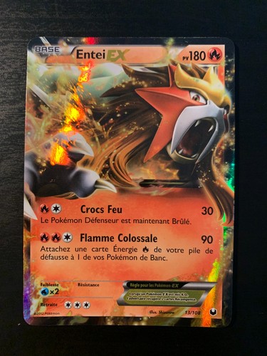 Carte pokémon entei - carte,