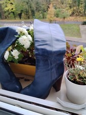 Bottes en Cuir Femme JB Martin Taille 37 Couleur Noir Neuf !!!