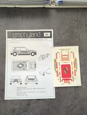 Decal Renault Maxi 5 Turbo