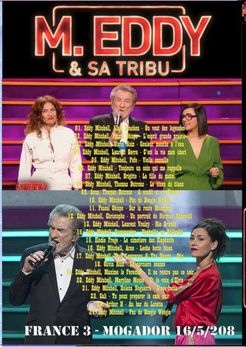 Eddy mitchell dvd mogador - eddy,