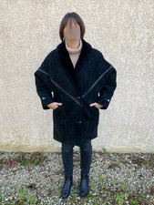 manteau vintage en mouton