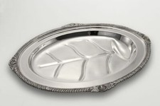 Plateau Ovale Style Reine Anne