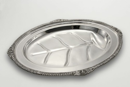 Plateau ovale style reine - ovale, anne