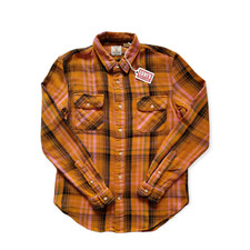 NWT LVC Levi's Vintage Clothing Shorthorn Shirt Peanut Check Size S