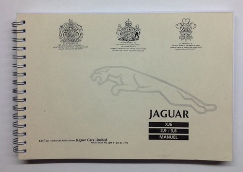 Manuel conduite jaguar xj - manuel,