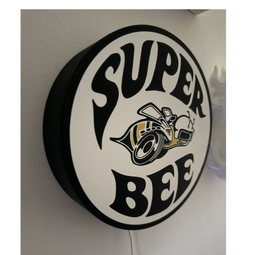 Super bee round lighted wall - round,