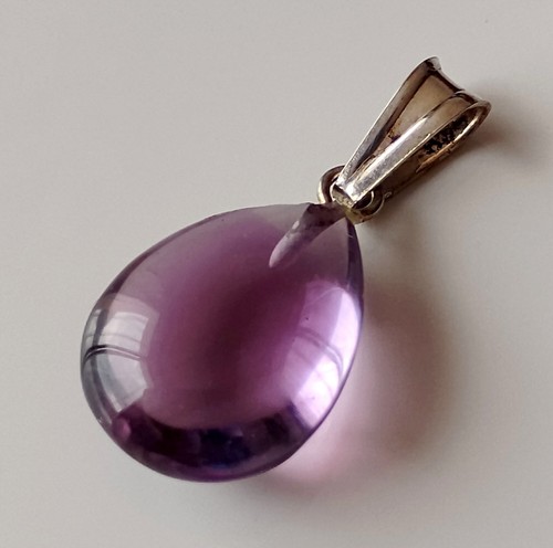 Pendentif améthyste et - en,