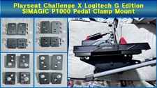 Support de serrage pour pédale Playseat Challenge X Logitech G Edition...