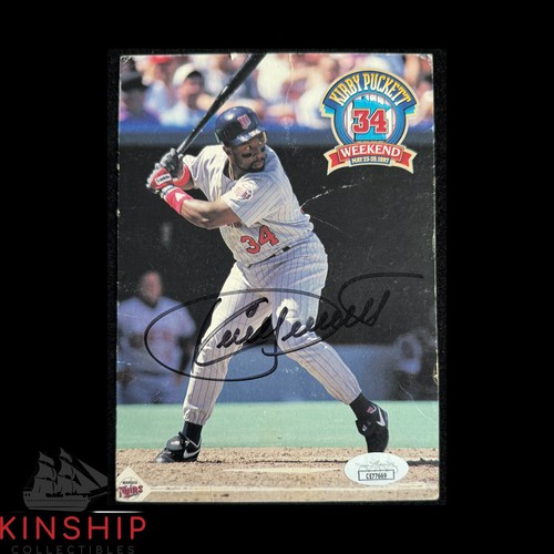 Kirby puckett signed 5x7 color - 5x7,