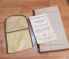 Blague tabac couleur sable + boite d'origine US 1944 POUCH TOBACCO US ARMY WWII