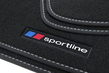Tapis de Sol Sportline Convient pour BMW 3er E90 E91 Touring Break Limousine