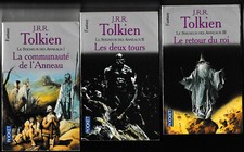 Lot complet Le Seigneur des Anneaux 1 2 & 3 J.R.R. Tolkien couvertures Siudmak