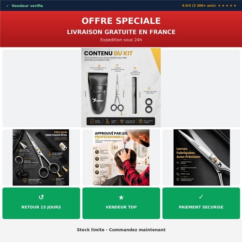 Ciseaux coiffure - de,