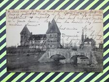cpa 71 - CHÂTEAU de MESSEY sur GROSNE en 1919 FRENCH CASTLE SCHLOSS KASTEEL 