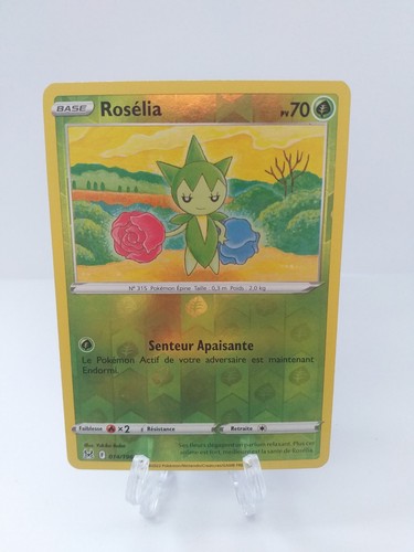 Carte pokémon rosélia - carte, :