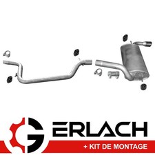 Echappement silencieux pour