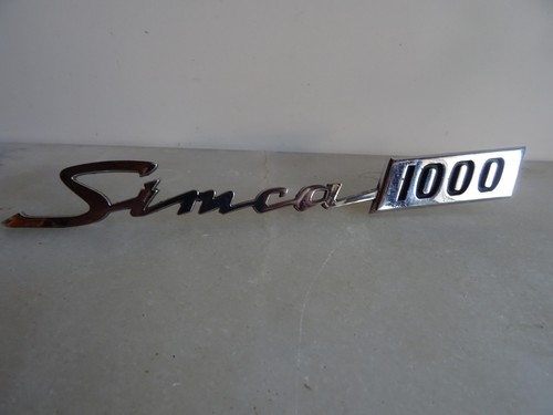 Simca 1000 emblème - 1000, logo