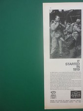 8/1966 PUB IRVING AIR CHUTE VICKERS VIRGINIA PARACHUTE HARNESS PRACTICE JUMP AD