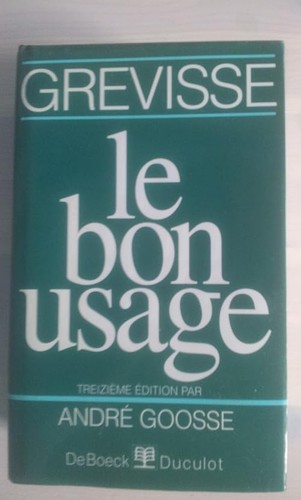 Bon usage 13 - bon, ème
