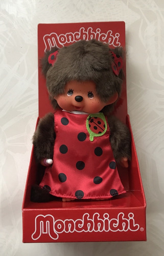 Monchhichi peluche fille robe - peluche,