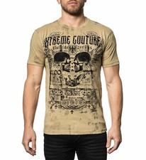 Xtreme Couture Par Affliction Éternel Moteurs UFC Mma Motard Tatouage T Shirt