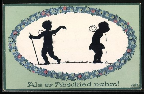 Carte postale artiste dora - carte,
