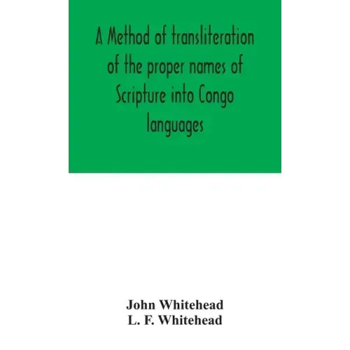 Method transliteration of - transliteration,