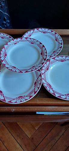Assiettes faience de st - assiettes,