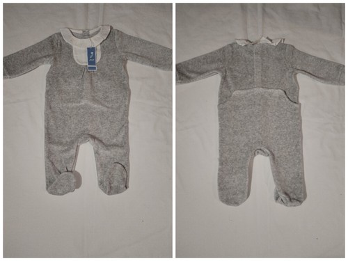 Pyjama chaud gris blanc - gris,
