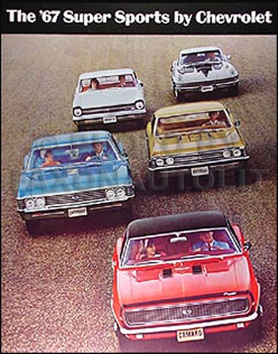 1967 sales brochure impala - 1967,