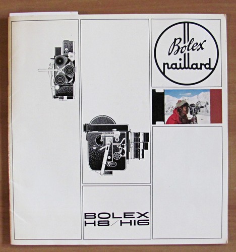 Brochure publicitaire bolex - publicitaire,