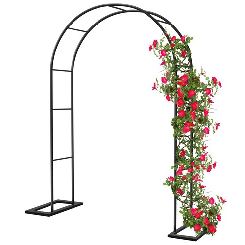 Arche jardin pour rosiers - jardin,