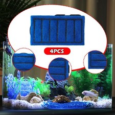 Lot de 4 cartouches filtrantes de remplacement pour aquariums à tortues,